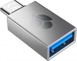 Adapter USB Cherry 61710036 USB-C - USB Srebrny  (61710036)