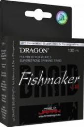  DRAGON. Plecionki Dragon Fishmaker V.2 szare 135m 0,08 mm