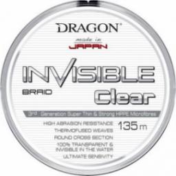  DRAGON. Plecionki Dragon Invisible Clear 135 m 0,08 mm