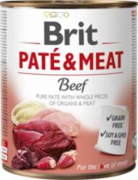  Brit puszka PATE&MEAT BEEF /6 800g