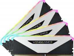 Pamięć Corsair Vengeance RGB RT, DDR4, 32 GB, 3600MHz, CL18 (CMN32GX4M4Z3600C18W)