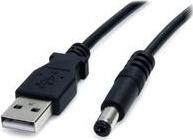 Kabel USB StarTech USB-A - DC 3.5 mm 0.9 m Czarny (USB2TYPEM)
