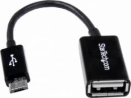 Adapter USB StarTech Cable StarTech USB 2.0 Micro B to A 0,13m M/W