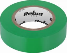  Rebel Taśma izolacyjna klejąca REBEL (0,13 mm x 19 mm x 10 yd) zielona