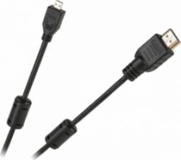 Kabel Cabletech HDMI Micro - HDMI 1.8m czarny (KPO3909-1.8)