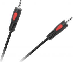 Kabel Cabletech Jack 3.5mm - Jack 3.5mm 1m czarny (KPO4005-1.0)