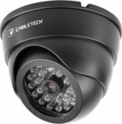 Kamera IP Cabletech Atrapa kamery kopułkowej z LED DK-3 Cabletech