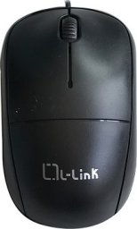 Mysz L-Link L-LINK OPTICAL MOUSE USB BLACK LL-2080-N