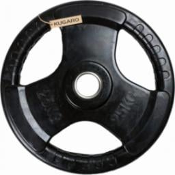  UnderFit Obciążenie olimpijskie gumowane Kugaro 25 kg