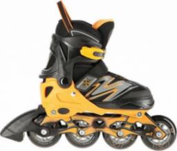 Rolki Nils Extreme NA11010 rekreacyjne regulowane czarne r. 31-34