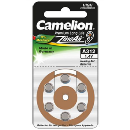  Camelion Bateria do aparatów słuchowych PR41 6 szt.