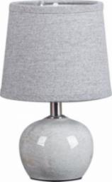 Lampa stołowa Eurofirany LAMPA DEKORACYJNA LUKA (01) (FI) 15X22 CM POPIELATY
