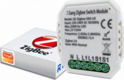 RTX Przekaźnik Dopuszkowy 2 Kanały Zigbee Tuya Ln