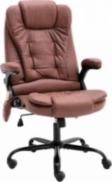 Krzesło biurowe vidaXL 20579 Brązowe