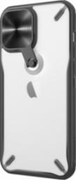  Nillkin Nillkin Cyclops Case wytrzymałe etui z osłoną na aparat i składaną podstawką iPhone 13 Pro Max czarny