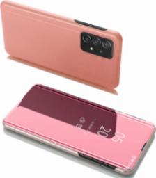  Hurtel Clear View Case futerał etui z klapką Samsung Galaxy A53 5G różowy