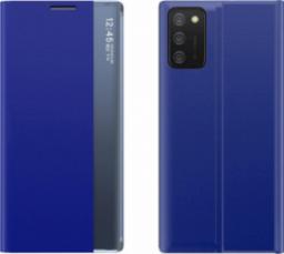  Clear View New Sleep Case pokrowiec etui z klapką z funkcją podstawki Samsung Galaxy A03s (166,5) niebieski