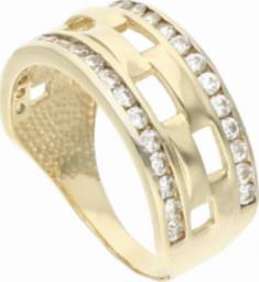  Rosanto Złoty pierścionek z cyrkoniami roz. 9 585 14k