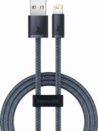 Kabel USB Baseus USB-A - Lightning 1 m Szary (CALD000416)