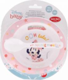 Minnie Mouse Minnie Mouse - Zestaw do mikrofali (miska z łyżeczką) (Indigo dreams)
