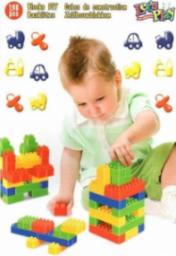  Lets play Let's Play - Zestaw klocków konstrukcyjnych dla dzieci (Zestaw 4)