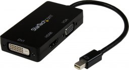 Adapter AV StarTech DisplayPort Mini - HDMI - D-Sub (VGA) - DVI czarny (JAB-1945779)
