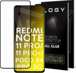  Alogy Szkło hartowane Alogy Full Glue do etui case friendly do Xiaomi Redmi Note 11 Pro/ 11 Pro Plus/ Poco X4 Pro 5G Czarne