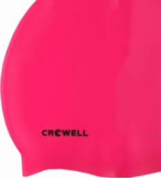  Crowell Czepek pływacki silikonowy Crowell Mono Breeze kol.3 różowy