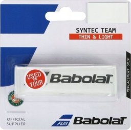  Babolat Owijka Babolat Syntec Team Feel biała 670065 101