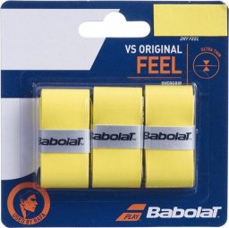  Babolat Owijka Babolat Vs Original Feel żółta 3szt 653040 113