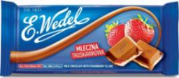 Wedel Czekolada mleczna truskawkowa WEDEL 100g