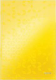  Leitz Brulion w kratkę A4 Leitz WOW, żółty 46261116
