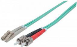  Intellinet Network Solutions Kabel światłowodowy LC - ST 5m Niebieski (751131)