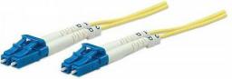  Intellinet Network Solutions Kabel światłowodowy LC - LC 1m Żółty (516785)