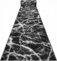  Dywany Łuszczów CHODNIK BCF MORAD Marmur antracyt / czarny 70 cm, 70x490 cm