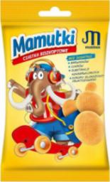 Mamut Mamutki - ciastka biszkoptowe bez dodatku cukru, 20g