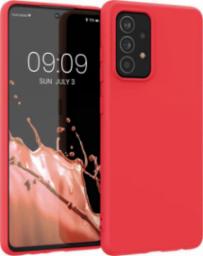  Hurtel Silicone Case elastyczne silikonowe etui pokrowiec Samsung Galaxy A03s czerwony