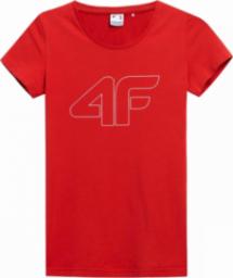  4f T-Shirt 4F H4L22-TSD353 62S H4L22-TSD353 62S czerwony XS