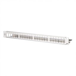 MetzConnect BTR BTR Modul for 24 E-DAT modul connector jacks, 19", stainless steel - 130921-00-E