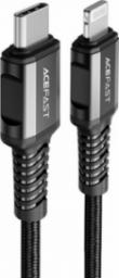 Kabel USB Acefast USB-C - Lightning 1.2 m Czarny (6974316280484)