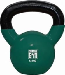 Kettlebell Orange Gym Orange Gym Kettlebell winylowy, 12 kg, ciemnozielony