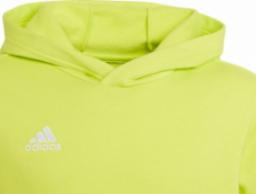  Adidas Bluza dla dzieci adidas Entrada 22 Hoody limonkowa HC5069 : Rozmiar - 152cm
