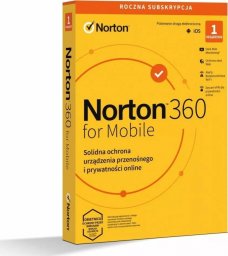  Norton 360 Mobile 1 urządzenie 6 miesięcy  (21426916)