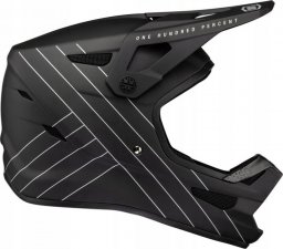  100% Kask full face juniorski 100% STATUS DH/BMX Helmet Essential Black roz. S (47-48 cm) (NEW)
