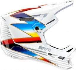  100% Kask full face 100% AIRCRAFT COMPOSITE Helmet Knox White roz. L (59-60 cm) (NEW)