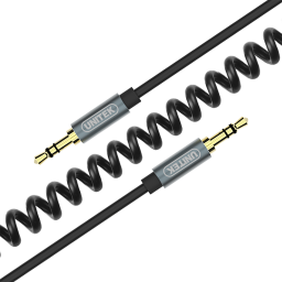 Kabel Unitek Jack 3.5mm - Jack 3.5mm 1.5m czarny (Y-C922ABK)