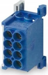  MOREK Blok rozdzielczy MAG25-2 kolor niebieski 4x25mm² 400V VDE MAG1250B32
