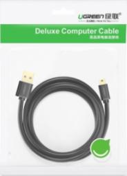 Kabel USB Ugreen Thunderbolt - miniUSB 2 m Czarny (6957303834723)