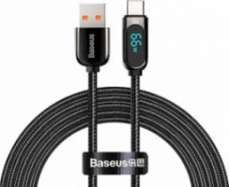 Kabel USB Baseus USB-A - USB-C 1 m Czarny (CASX020001)