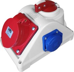 ELS Elektrotechnika Rozdzielnica COMBO 16/5 L-0-P 2x230V IP44